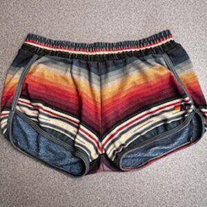 Aviator Nation Serape Jogger Shorts Size L Large